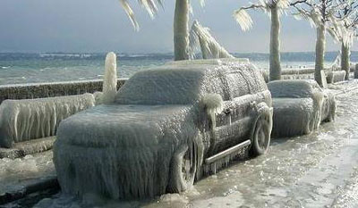 Автомобиль  замерз зимой. Что делать?
